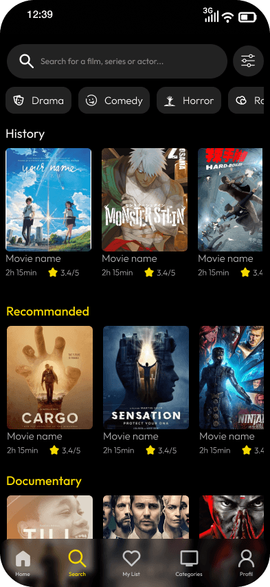 Search & Filter