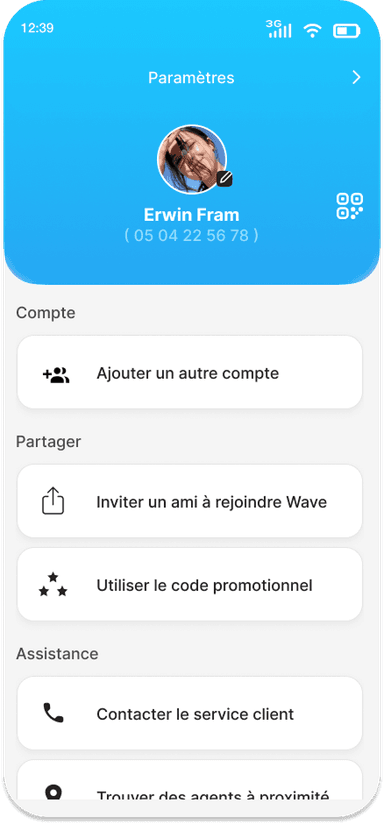 Wave redesign screen 1