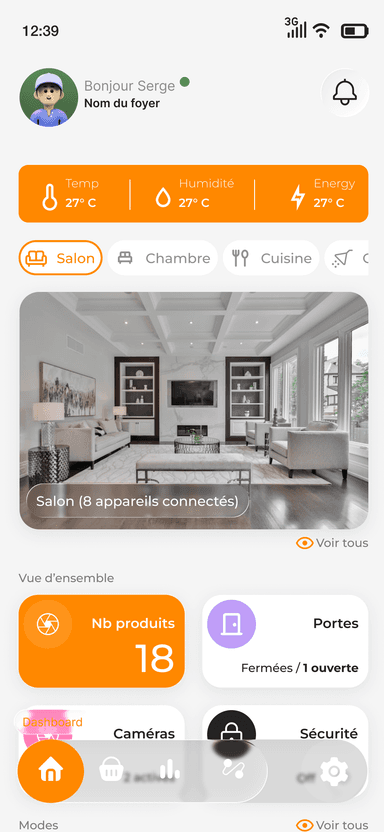 Dashboard — HomeLink